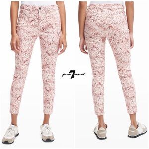 NWT - Jen7 Leopard Skinny Ankle Jeans (16)